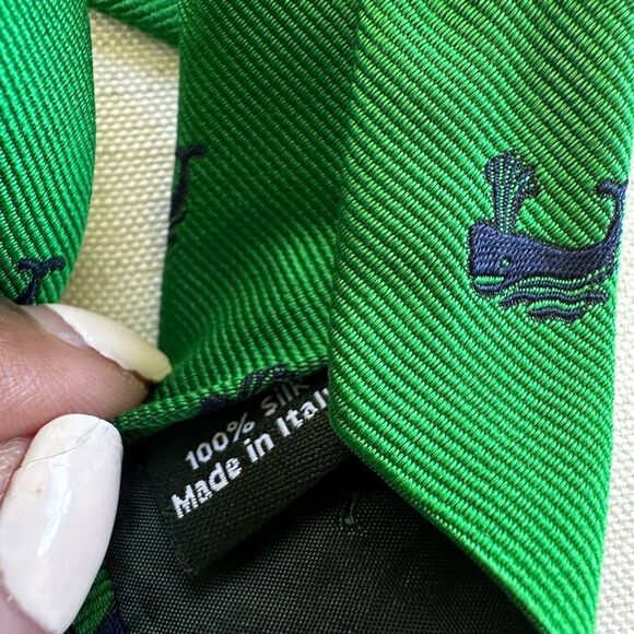 J. Crew Men’s Nautical Silk Tie - Picture 5 of 5